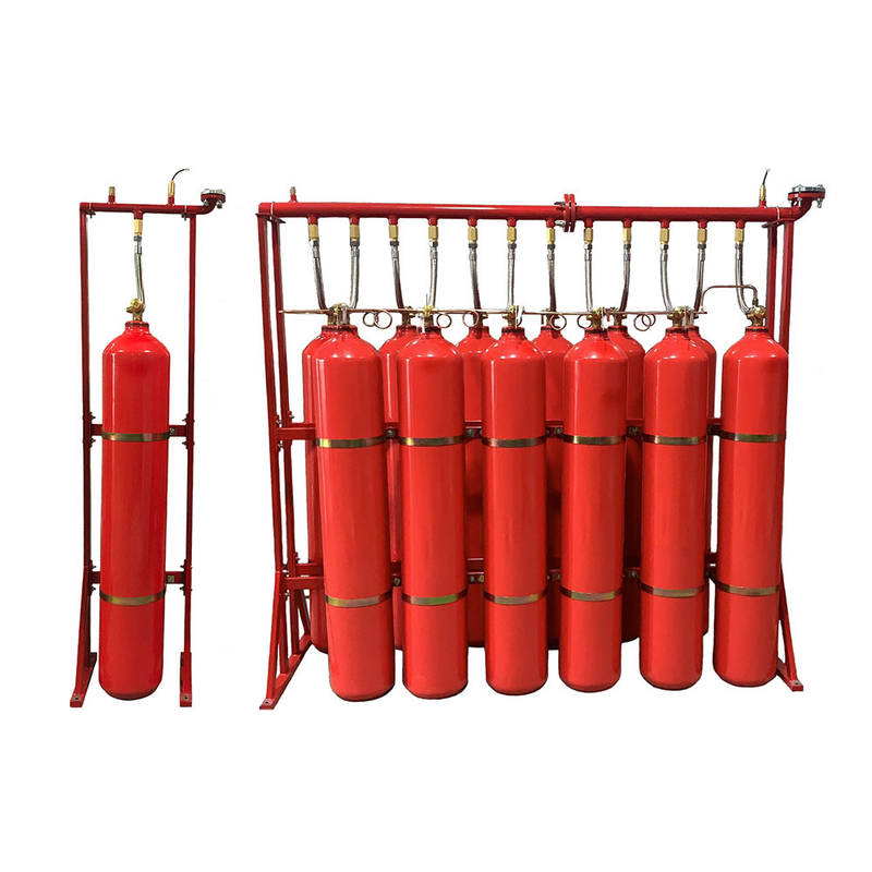 Spraying Time ≤60s CO2 Fire Suppression System Capacity Of Agent 42kg