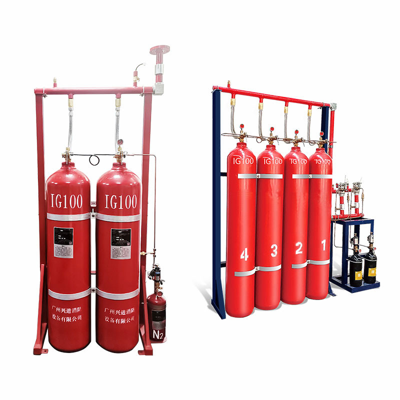 Xingjin 80L/90L High-Performance Inert Gas Fire Suppression System For Fire Protection