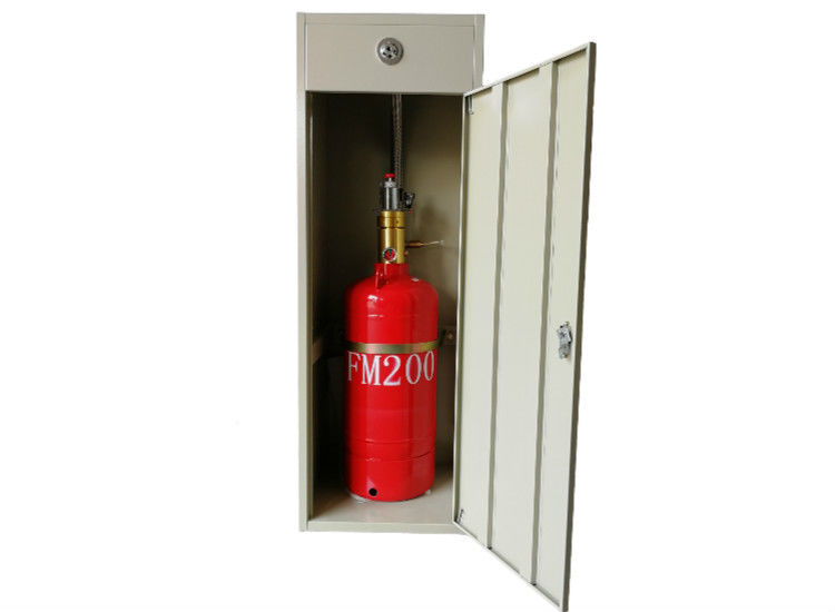 Extinción de incendios extintora inodora del tipo del gabinete del sistema FM200/de sistema de Heptafluoropropane