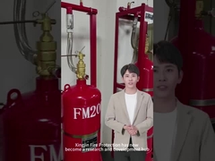 Tipo de gabinete para extinción de incendios de heptafluoropropano industrial Fm200
