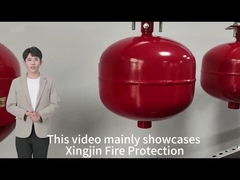 Conveniente sistema de extinción de incendios para interiores y exteriores FM200 7 bar de presión