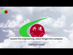 Sistema de extinción de incendios con agente limpiador de doble armario de 40L Fm 200