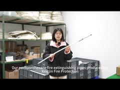 Tubo automático de extinción de incendios FM200