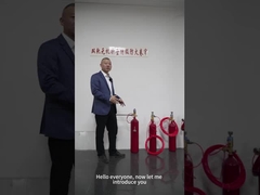 Tubo de detección de incendios con agente extintor FM200