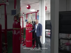 Sistema de extinción de incendios de pistón FM200 de alta seguridad