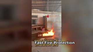 El sistema de extinción de incendios FM200 protege los activos críticos