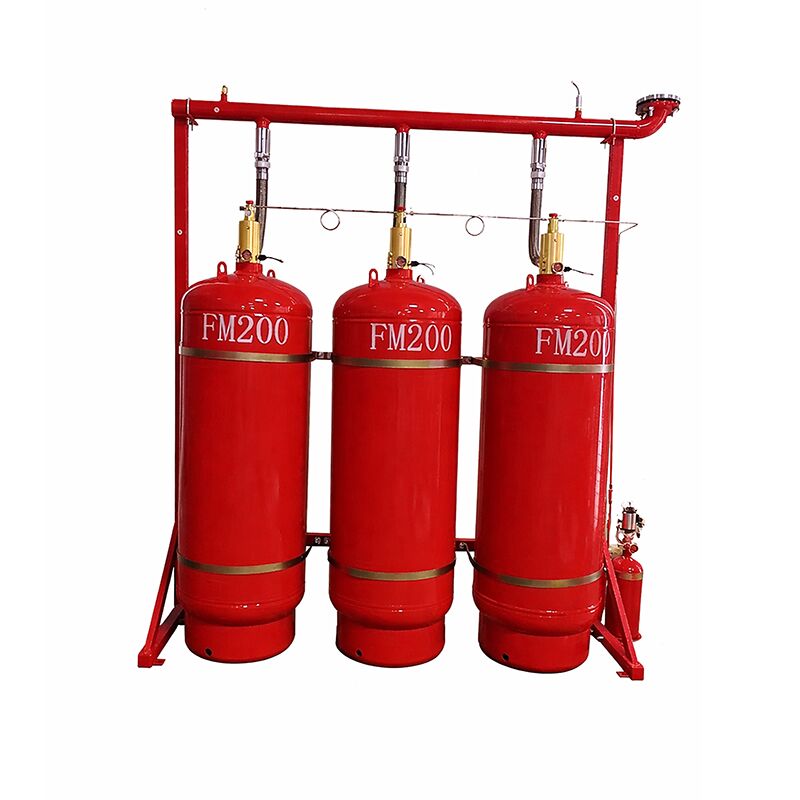 Red Inerte Sistema de extinción de incendios FM200: red de tuberías de gas multizona